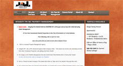 Desktop Screenshot of integritypmonline.com