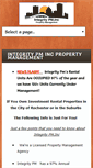 Mobile Screenshot of integritypmonline.com